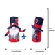 thumbnail image 3 of 4 de julio de 2024 Día de la Independencia de los Estados Unidos El muñeco enano sin rostro con estrella de cinco puntas a rayas Lote de decoración de muñeco Rudolf, 3 of 4