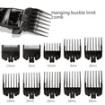 thumbnail image 1 of Juego de 10 cortapelos negros comunes, peine de límite, cortapelos eléctrico, pinza para el cabello, peine de posicionamiento, peine para cortapelos, 1 of 5