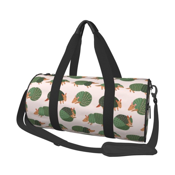 Easygdp Cute Armadillo Bolsa de Viaje, Bolsa de Mano, Bolsa de Gimnasio, Bolsa de Equipaje para Viaje