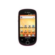 Samsung Gravity SMART - 3G smartphone - microSD slot - LCD display - 3.2" - 320 x 480 pixels - rear camera 3 MP - T-Mobile - berry red