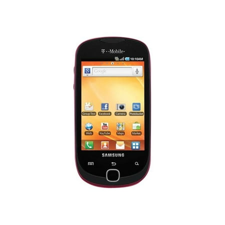 Samsung Gravity SMART - 3G smartphone - microSD slot - LCD display - 3.2" - 320 x 480 pixels - rear camera 3 MP - T-Mobile - berry red