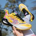 thumbnail image 2 of Bolognifi 2026 Fashion Casual Running Outdoor Sneakers Men's Shoes Training Sports Basketball - YELLOW_7, 2 of 6