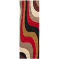 thumbnail image 2 of Contemporary Rug - Rodeo Drive -Red/Multi-Color:Red/Multi,Design:Contemporary,Shape:Round,Size:5'9"L x 5'9" W, 2 of 3