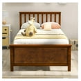 Bed, Premium Platform Bed Frame with Strong Wood Slat Support, Easy