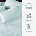 thumbnail image 5 of Swift Home  Premium Ultra Soft Microfiber 6-Piece Sheet Set with Extra Pillowcases Lavender King, 5 of 5