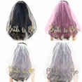thumbnail image 2 of Wedding Hen Bride To Be Veil Bridal Er Veil Bachelorette Rat 4, 2 of 4