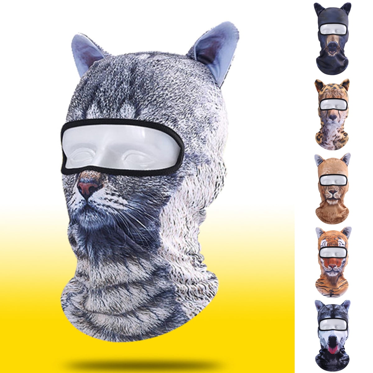 Animal Style Balaclava Face mask Sun Mask UV Protect Headband Neck Gaiter 