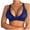 Blue, variant on Lingerie for Women Elegant Hollow-Out Cage Bra Strap Design for Appeal and Comfortable Fit Black L