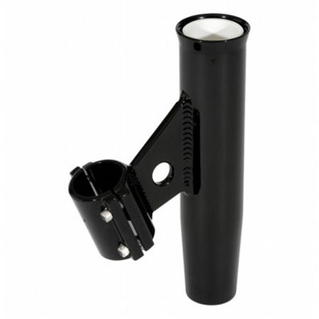 - Lees Tackle RA5004BK Clamp-On Rod Holder - Vertical Mount - Black Aluminum