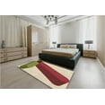 thumbnail image 5 of Ahgly Company Machine Washable Indoor Rectangle Transitional Fire Brick Red Area Rugs, 2' x 5', 5 of 7