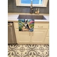 thumbnail image 2 of Boston Terrier Spring Path Kitchen Towel, 2 of 6