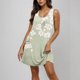 thumbnail image 2 of Vestido Corto de Verano Casual de Moda Impreso Cuello Redondo Bolsillo sin Mangas de las Mujeres, Vestido Casual para Diario, 2 of 9