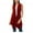 Red, variant on Tuphregyow Women's Cotton Sleeveless Pleated Cardigans Baggy Fall Open Front Outerwear Slim Fashion Lightweight Cardigan Trendy Beach Thin Solid New Style White S