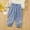White, variant on Luogg Baby Girls Denim Jeans Toddler Kid Pants Jeans Soft Elastic Waist Denim Pants Toddler Girls Pants 18-24 Months