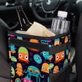 thumbnail image 6 of Alien Foldable Car Garbage Can with Lid, Leak-Proof Mini Trash Can, Hanging Storage Bag - Car Trash Bin for Travel and Commuting, 6 of 6