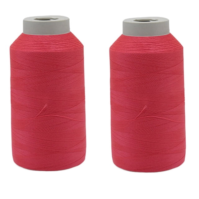 DIY Knitting DIY 2pcs Luminous Sewing Thread Glow In The Dark Embroidery Sewing Thread Spool Sewing Thread Night Light Glow Leather Craft Sewing Handwork Making DIY for Music Festivals Parties