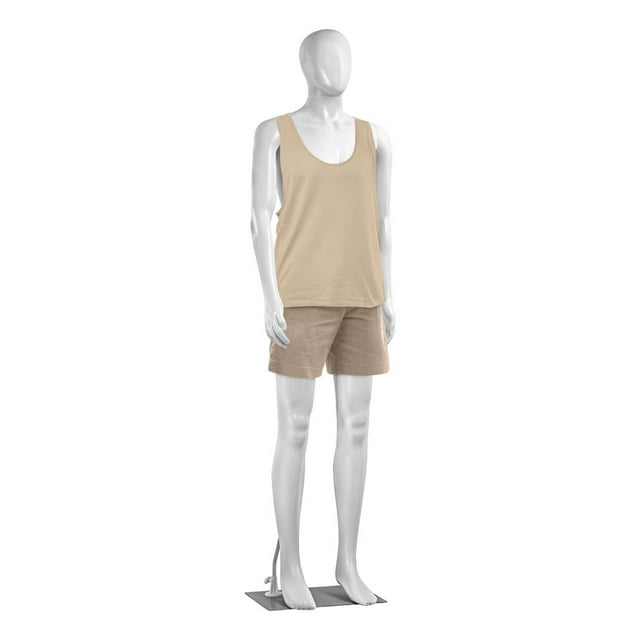 Maniquí Masculino Completo de 185 cm de Altura con Cabeza Ajustable SereneLife, Extremidades Flexibles y Diseño Desmontable, Perfecto para Tiendas de Ropa, Boutiques, Exposiciones y Más, Blanco