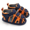 thumbnail image 6 of Isbasic Infant Baby Boys Girls Summer Beach Sandals Breathable Athletic Anti-slip Soft Sole Newborn First Walker Crib Shoes, 6 of 7