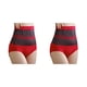thumbnail image 2 of Minnieouse Ropa interior de cintura alta para mujer, entrenador de cintura Chinlon para fiesta, fajas elásticas respetuosas con la piel para Rojo SG 2piezas, 2 of 6