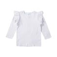 thumbnail image 4 of Toddler Newborn Baby Boy Girl Hoodie Hooded Ruffle Top Shirt Sweatshirt Outdoor, 4 of 9