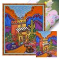 thumbnail image 1 of Hilo Algodón Ecológico Bordado 11CT Kit Punto Cruz para en La Carretera 40x50cm, 1 of 9