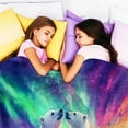 thumbnail image 5 of Flannel Fleece Throw Blanket Bed Blanket, Lightweight Cozy Plush Blanket for Sofa Couch, Polar Bear 30"X40", 5 of 8