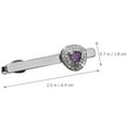 thumbnail image 3 of Shisuyan Fashion Tie Clip Assorted Color Fixed Adjustment 3Pcs 2.52x0.71x0.39in, 3 of 9