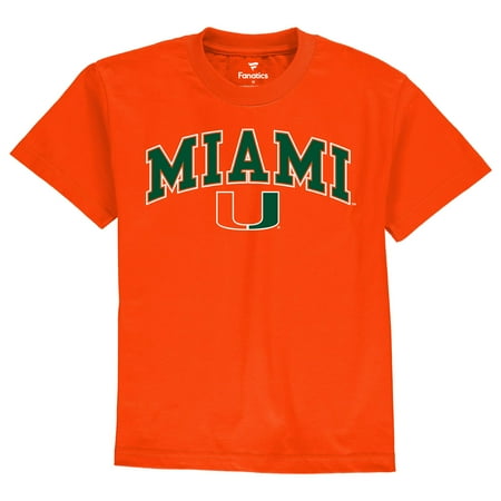 Youth Hurricane - Miami Hurricanes Youth Campus T-Shirt - Orange