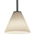 thumbnail image 3 of Accesslighting 28004-3R-ORB-WHT Martini A-19 LED Rod White Glass Pendant, Oil Rubbed Bronze, 3 of 5