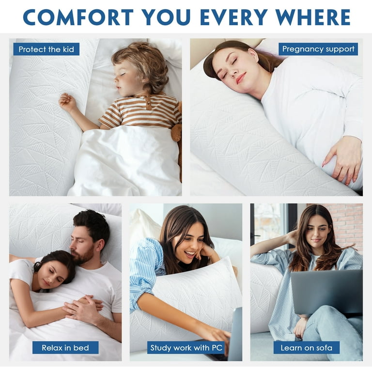Free Shipping! MOONORAH Body Pillow 20x54 inch Cooling