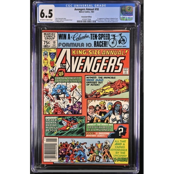 Avengers Annual #10 - CGC 6.5 Comic Book