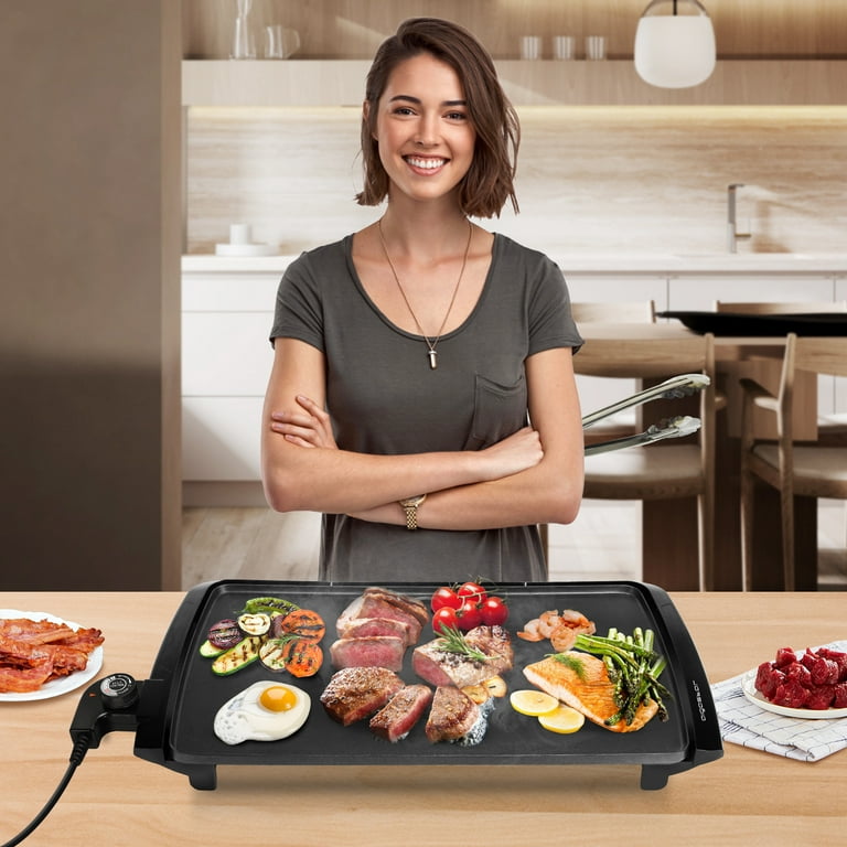 Breakfast Griddle Electric Stove Play Food Kitchen Grill Set for Kids, 1 -  Fry's Food Stores