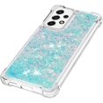 thumbnail image 6 of Compatible with Samsung Galaxy A53 5G Case Glitter Liquid Cute Clear Phone Case Floating Quicksand Shockproof Protective Bumper Silicone Soft TPU Case for Samsung Galaxy A53 5G Star Blue YB, 6 of 12