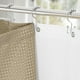 thumbnail image 2 of Juego de cortinas de ducha Craidlela 3 en 1, diseño de gofres beige, 180 x 180 cm, 2 of 7