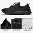 thumbnail image 6 of Women's Lightweight Sport Barefoot Shoes Non-slip Breathable Footwear Water Shoes for Womens Athletic Hike Outdoor Swim Beach , Black Size 10, 6 of 6