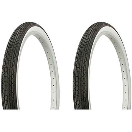 Tire Set. 2 Tires. Two Tires Duro 26" x 2.125" Black/White Side Wall HF-120A. Bicycle Tires, Bike Tires, Beach Cruiser Bike Tires, Cruiser Bike Tires$$Sport & Recreation Other