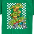 thumbnail image 3 of Teenage Mutant Ninja Turtles - Checker Graphic - Toddler & Youth Short Sleeve Graphic T-Shirt, 3 of 5