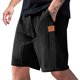 thumbnail image 1 of pstuiky Pantalones cortos deportivos para hombre, Pantalones cortos casuales de moda para hombre, holgados, cómodos, con bolsillo y cordón, con cintura elástica Pantalones cortos de golf, 1 of 7