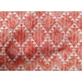 thumbnail image 4 of oneOone Cotton Cambric Dark Peach Orange Fabric Texture & Triangle Geometric Craft Projects Decor Fabric Printed By The Yard 56 Inch Wide, 4 of 4
