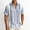 Light Blue, variant on Men's Vintage Bowling Shirt Short Sleeve Button Down Summer Beach Shirts Hawaiian Vacation Lightweight Tops Breathable Casual Wear,Khaki,XXL