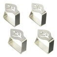 thumbnail image 1 of Clips para mantel de acero inoxidable, abrazaderas ajustables para soporte de mantel, para el hogar, boda, fiesta, Picnic, 4 Uds., 1 of 8