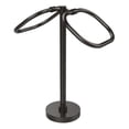 thumbnail image 4 of Two Ring Oval Guest Towel Valet - Satin Brass / Dotted, 4 of 4