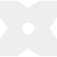thumbnail image 4 of 28"OD x 7"ID x 9 3/4"C x 1"P Titus Architectural Grade PVC Contemporary Ceiling Medallion, 4 of 7