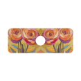 thumbnail image 7 of Yayeee Faucet Mat for Kitchen Sink 14.7" Diatomite Long Splash Guard Pad, Purple Abstract Floral, 7 of 7