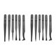 thumbnail image 1 of 6PCS Tweezer Plastic Anti Static Tool Kit(Black), 1 of 5