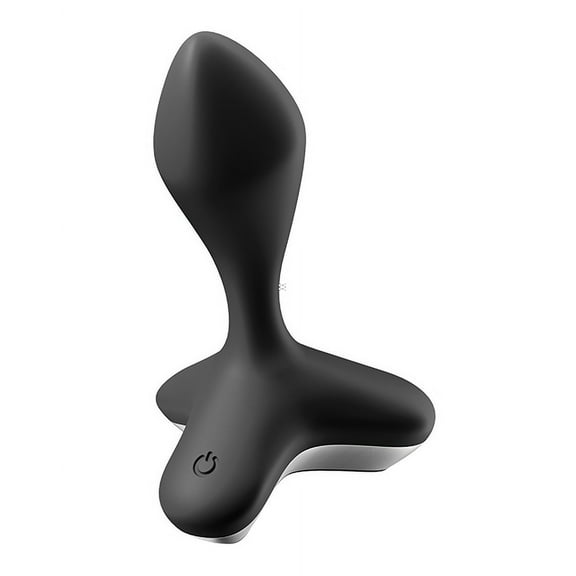Satisfyer Game Changer Anal Vibrator - Vibrating Anal Sex Toy, Butt Plug, Prostate Stimulator Toys, Anal Dildo with Wide Base - Waterproof, Rechargeable (Black)