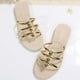 thumbnail image 4 of Amzcrzy Zapatos de mujer,Zapatos de mujer,Zapatillas de mujer, Sandalias de verano con puntera abierta y decoración de perlas para mujer Sandalias Mujer Zapatillas De Casa, 4 of 7