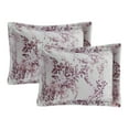 thumbnail image 5 of Cedar Court Sicilly Mauve Ultra 3-Piece Plush/Sherpa Comforter Set - King, 5 of 5