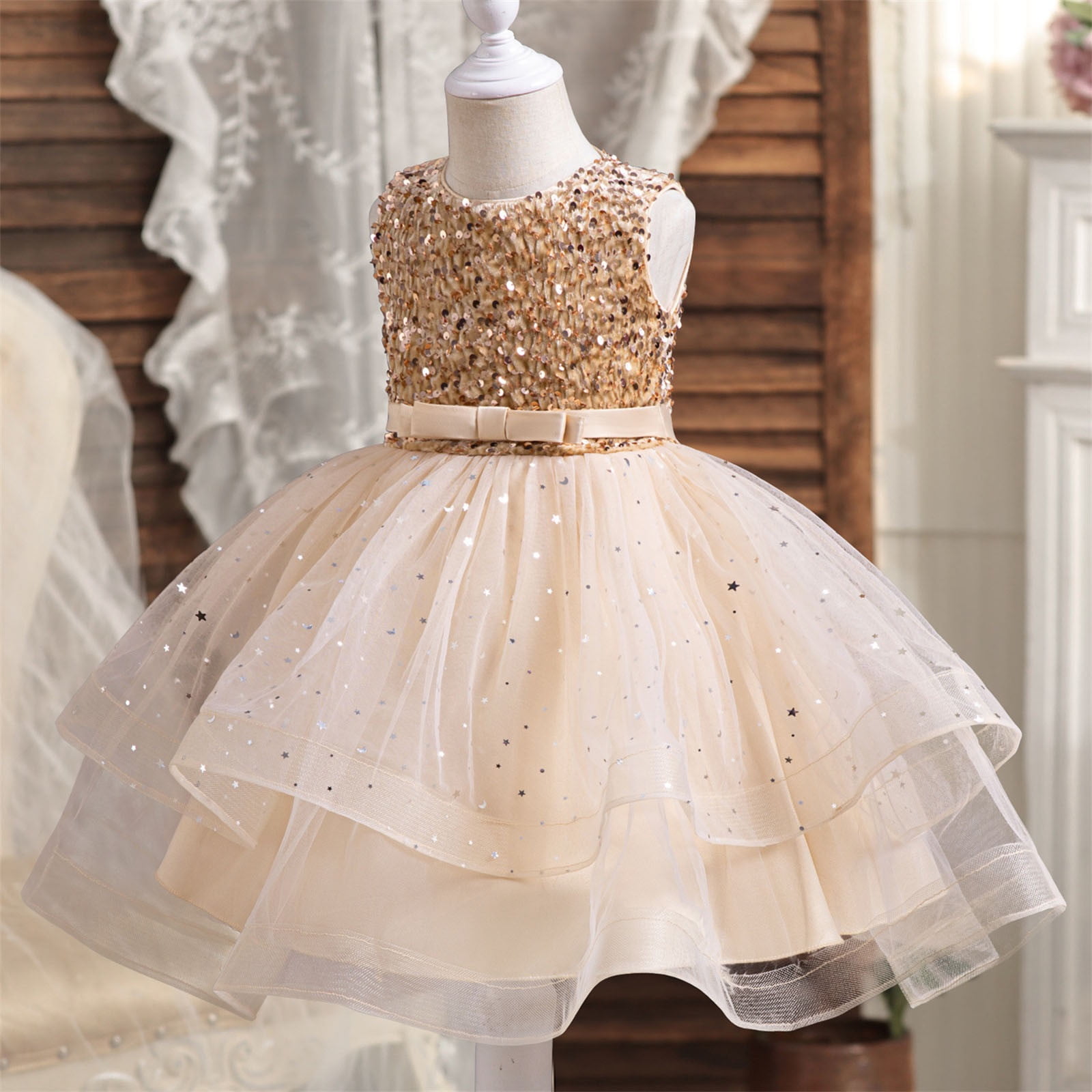 Robe Mariage Robe Tutu Bebe Fille Robe De Cérémonie Bébé Ou
