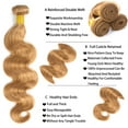 thumbnail image 3 of Hair Bundles LadrxAdr Blonde Body Wave, Rubio Miel, 45-55 cm, 3 of 7